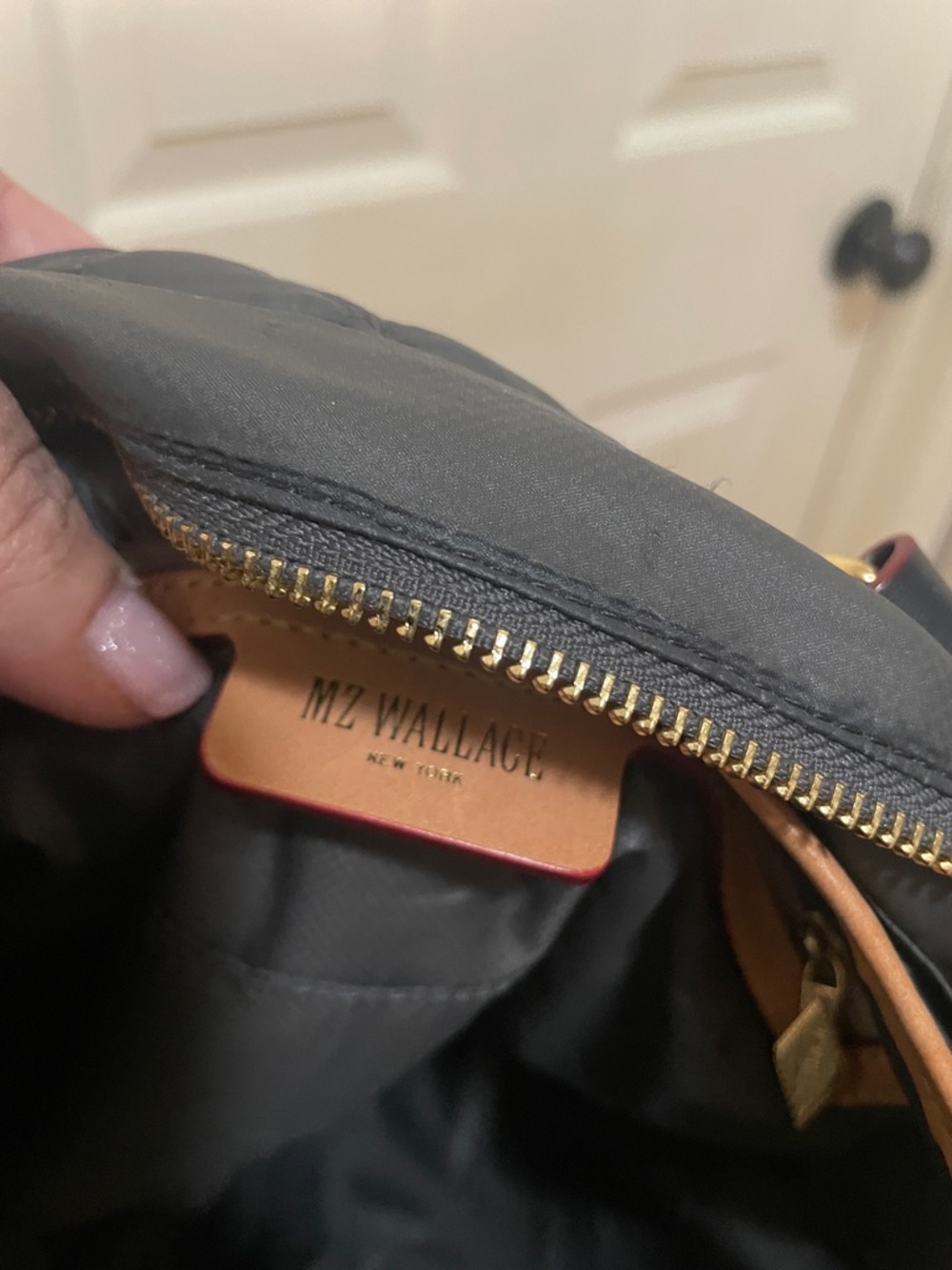 MZ Wallace grey nylon bag - Picture 4 of 4